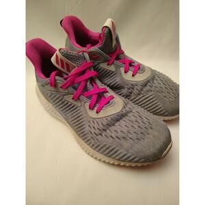 Women's Adidas HWA1Y3001 Cload Foam Size 6 Gray & Pink
